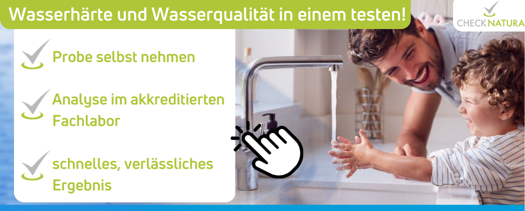 Wasserhärte und Wasserqualität testen